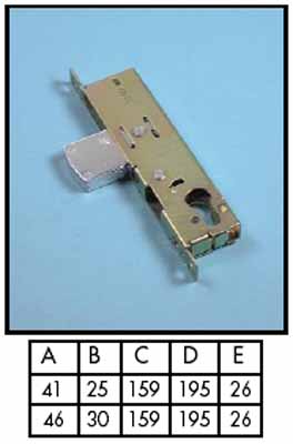 Mortise locks - Adams Rite (euro)